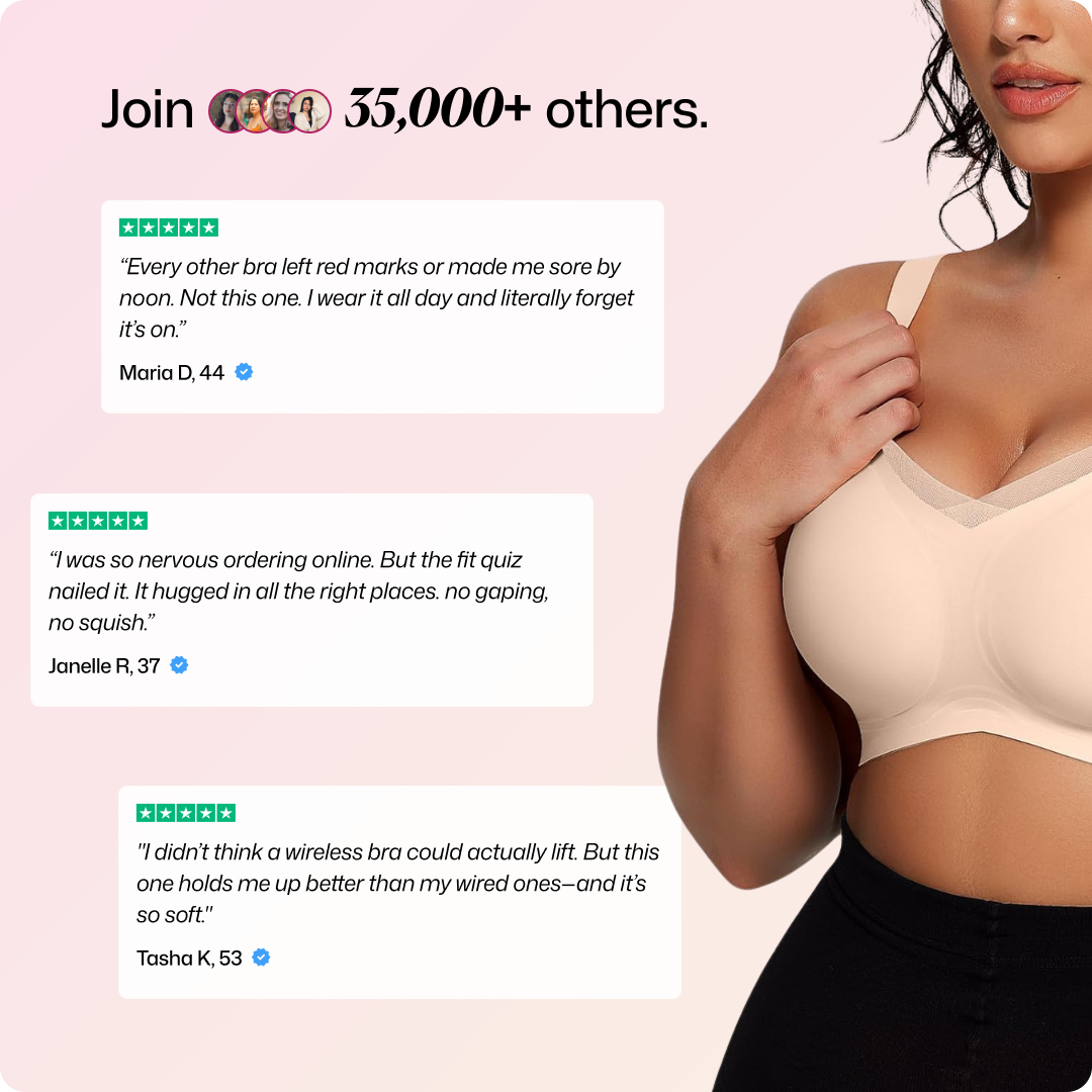 Trådlöst V-ringat korsat mesh-stödbra