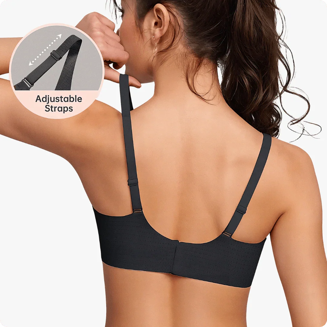 Trådlöst Deep V sömlöst dagligt BH
