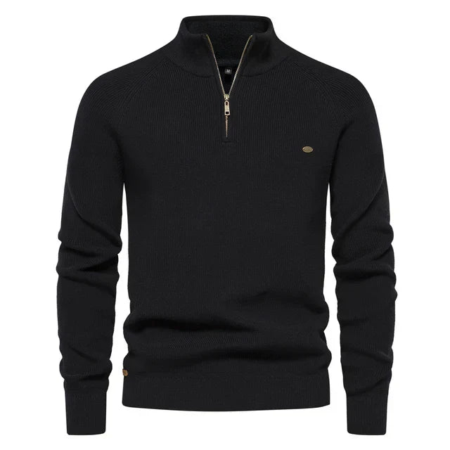 Alve™ | Stickad Zip-Up Tröja