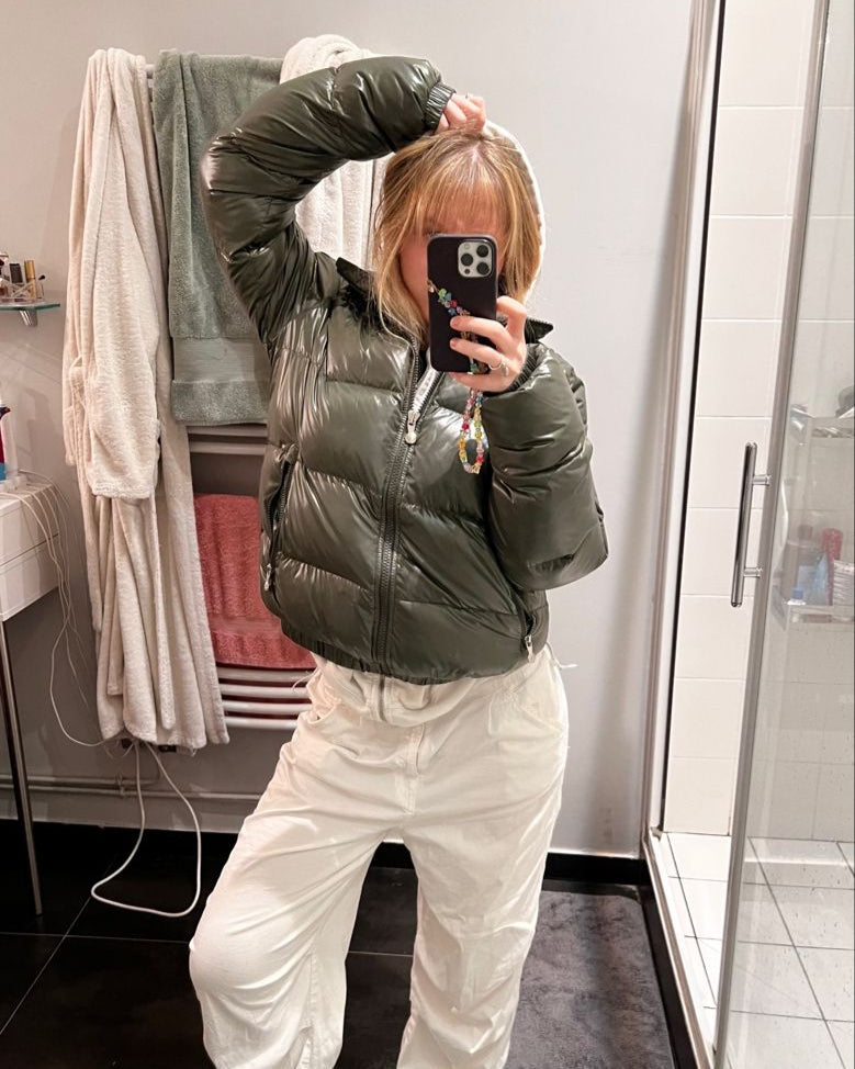 Unisex-quiltad jacka